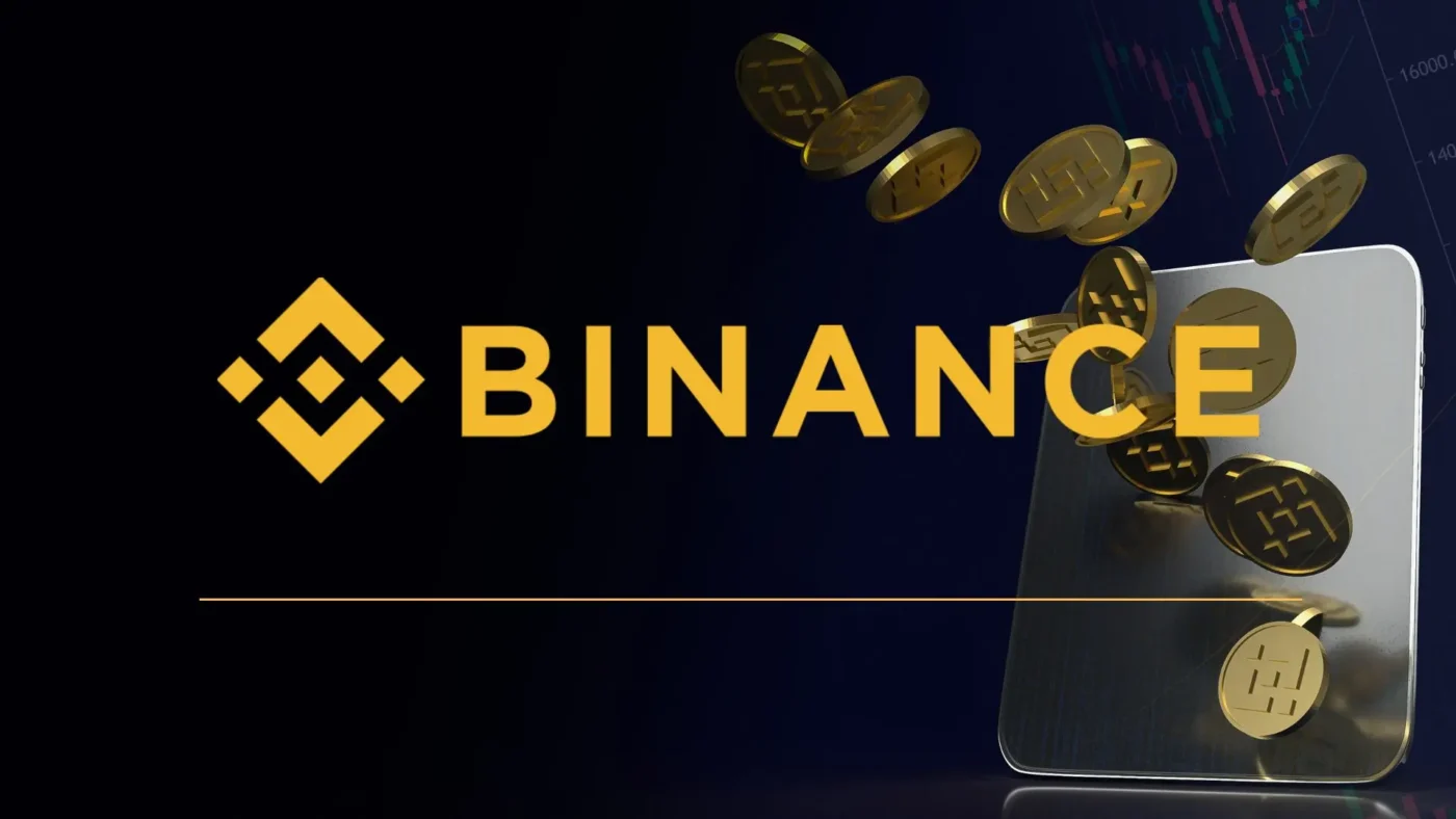 Binance logo – world's largest cryptocurrency exchange
